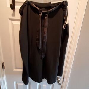 BRIGGS NEW YORK GAUCHO pants .  NWT SZ 22W BLACK.  Stretch